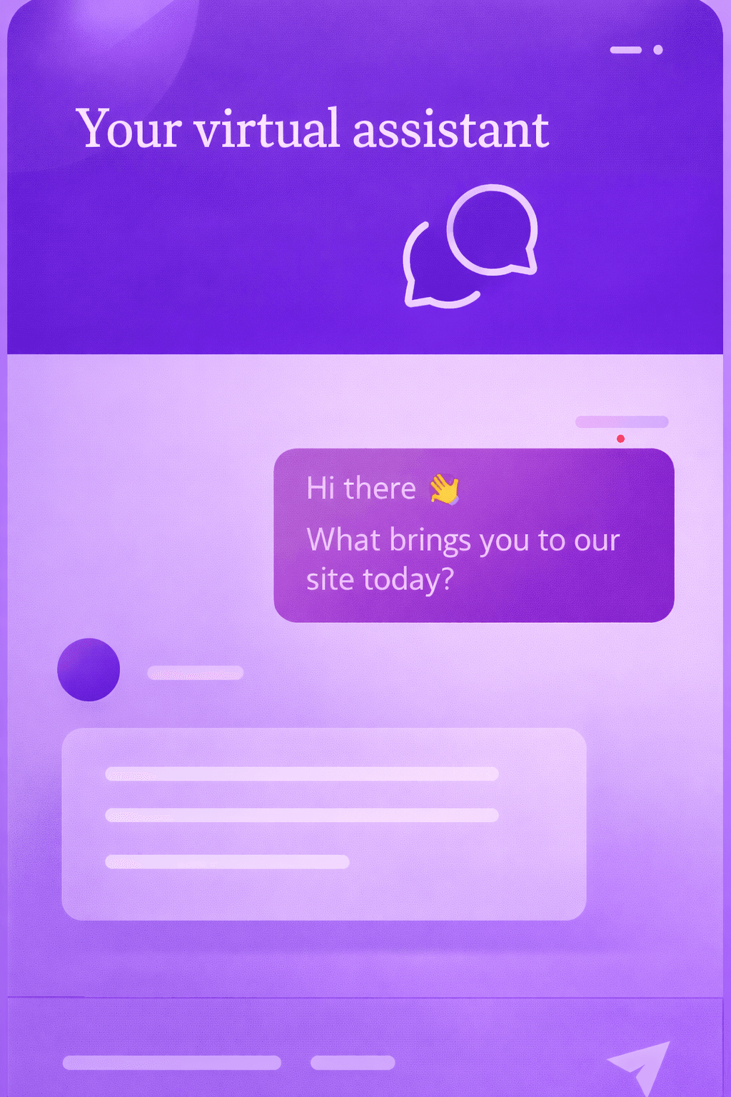 Inboundless website assistant preview
